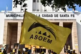 ASOEM levantó el paro y quedó suspendida la movilización prevista en Santa Fe