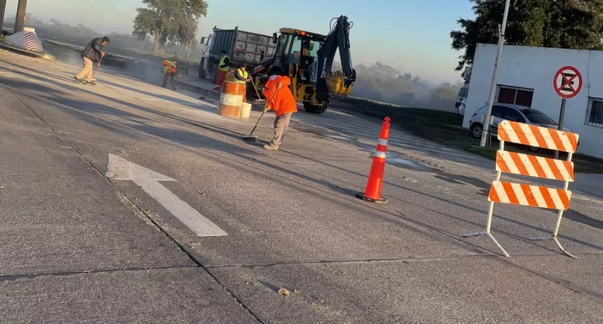 El Túnel Subfluvial aplica nuevos desvíos en la cabecera santafesina por obras de bacheo