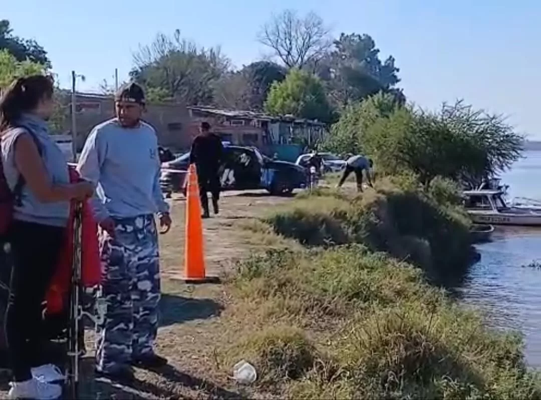 Hallaron un cuerpo en el río Coronda y buscan confirmar si se trata de Carlos Ezpeleta