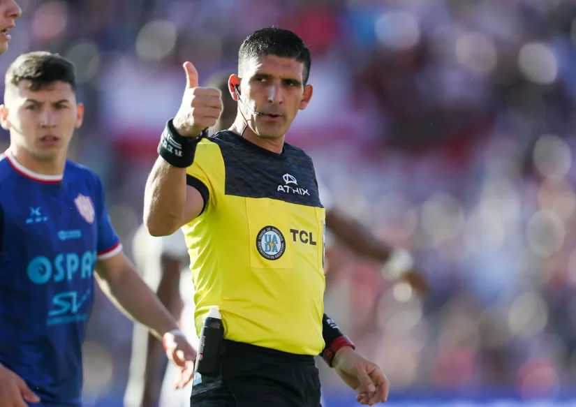 La Liga Profesional confirmó a Merlos para el cruce entre Unión y Belgrano
