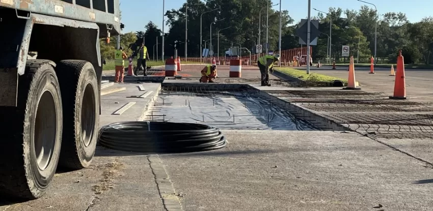 Nuevos desvíos en la cabecera entrerriana por trabajos de bacheo en el Túnel Subfluvial