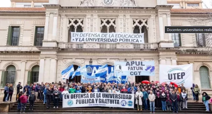 Paro de 48 horas: docentes de la UNL y la UTN reclaman salarios y mayor financiamiento