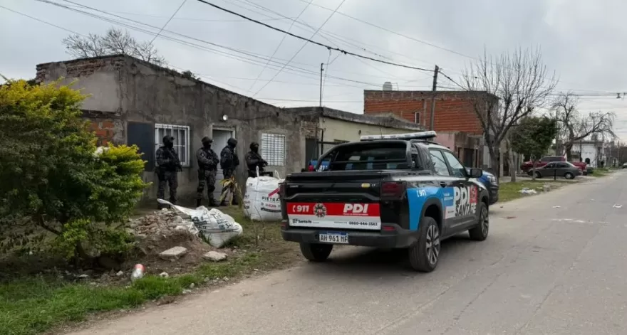 Siete allanamientos simultáneos por una causa de microtráfico en Santa Fe